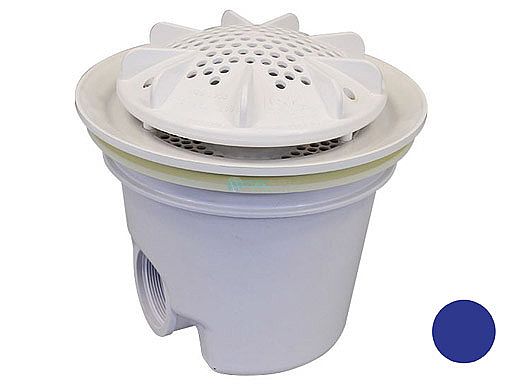 Pentair In-Floor formerly A&A Manufacturing PDR2 10" Drains with Sump | Set of 2 | Dark Blue | 564754 | 287196