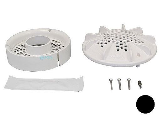 Pentair In-Floor formerly A&A Manufacturing PDR2 10" Drain Retro Fit Kit | Black | 564797 | 290244