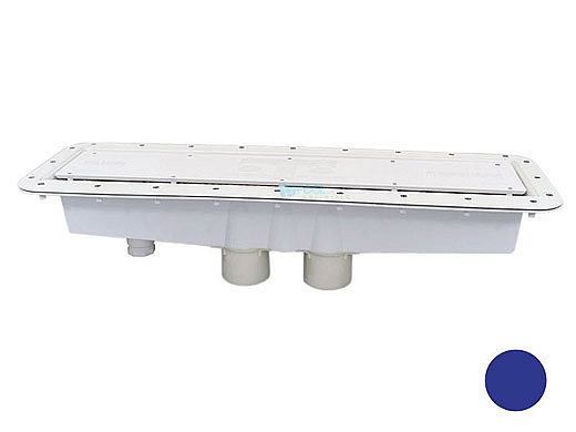 Pentair In-Floor formerly A&A Manufacturing AVSC Vinyl Dual with Hydro Drain | Dark Blue | 558389 | 294076