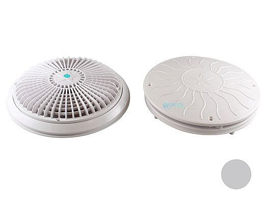 Pentair In-Floor formerly A&A Manufacturing 10" Spa Package Aquastar | 1 Debris Removal & 1 Round Star | Light Gray | 569512 287102
