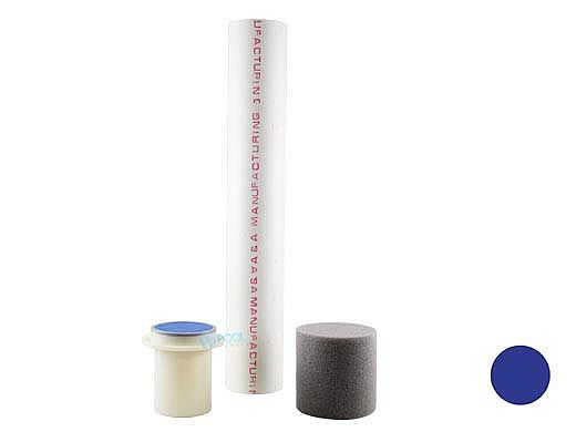 Pentair In-Floor formerly A&A Manufacturing G4 Floor Fitting Assembly with Riser | Dark Blue | 574872