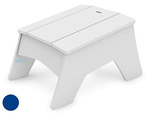 Ledge Lounger Mainstay Collection Outdoor Adirondack Ottoman | Navy | LL-MS-AO-NY
