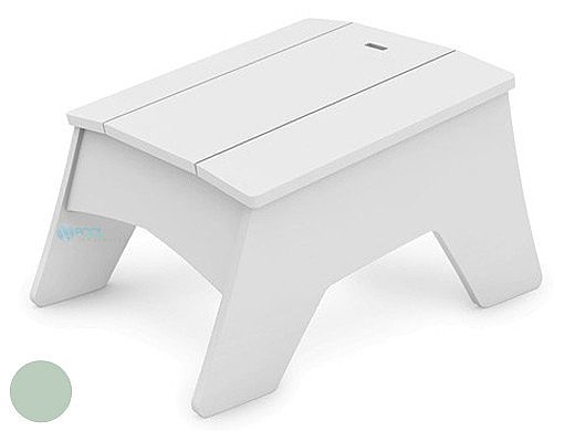 Ledge Lounger Mainstay Collection Outdoor Adirondack Ottoman | Sage Green | LL-MS-AO-SG