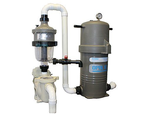 Waterco Dual Stage Filtration System | Multi Cyclone + 270 Sq. Ft. Cartridge Filter | 217270NA-200370