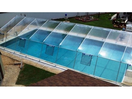 Fabrico Sun Dome USA MADE 20 FT x 44 FT Dome In-Ground Pool Cover 