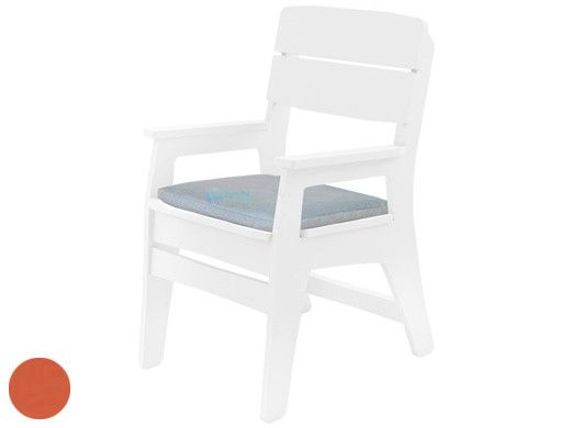 Ledge Lounger Mainstay Collection Outdoor Dining Armchair Cushion | Premium 1 Tuscan | LL-MS-DCA-SC-P1-4677