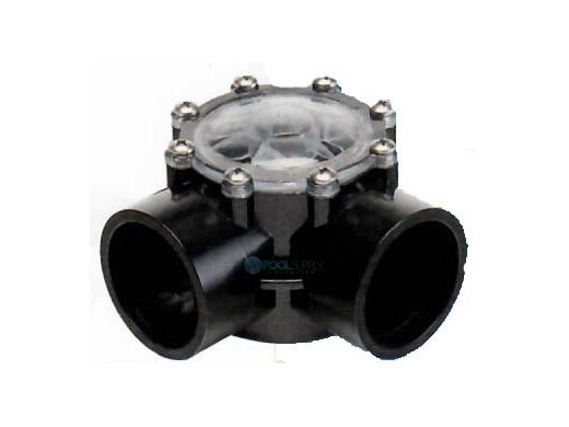 Ocean Blue 90 Degree Straight Check Valve 2" x 2.5" | 176202