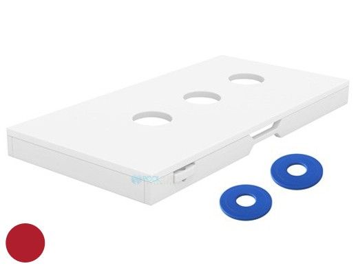 Ledge Lounger Outdoor Games Collection Washers | Red | LL-GM-WS-RD