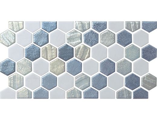 National Pool Tile Sea Glass Cobalto By DG Pool Supply