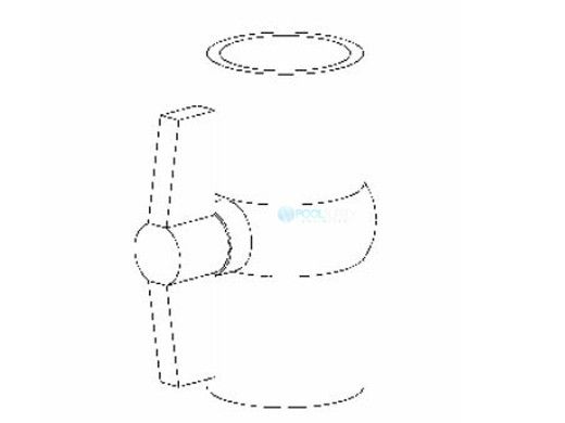 S.R. Smith 1.5" Ball Valve SCH 80 SXS | Gray | 05-777