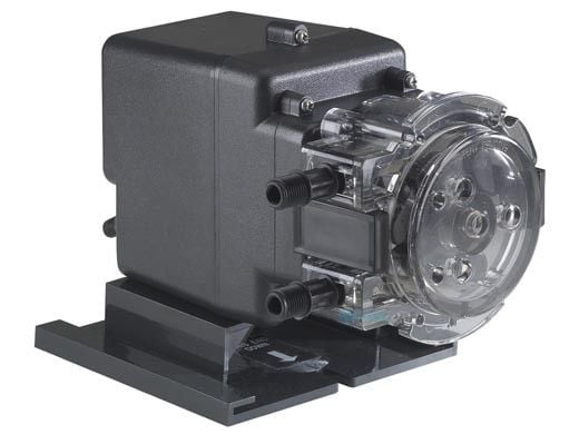 Stenner Classic Series 85MP1 Pump | Single Head Fixed Output | 5GPD 220V 60Hz USA .25" White 25PSI | 85MFL1B1SUAA