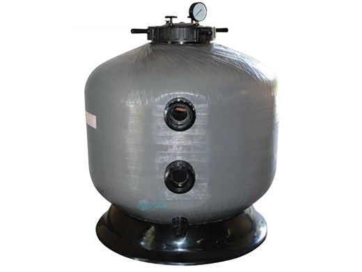Waterco SM42-80 Side Mount Media  Filter | 12" Neck - 3" Connections | 9.83 Sq. Ft. 197 GPM | 22004280124NA