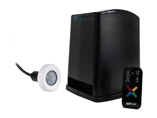 SR Smith PT-6001 Fiber to LED Lightning Kit | Includes Power 60W Transformer with Wireless Remote Control and 1 Treo LED Pool Light | 1TR-PT-6001