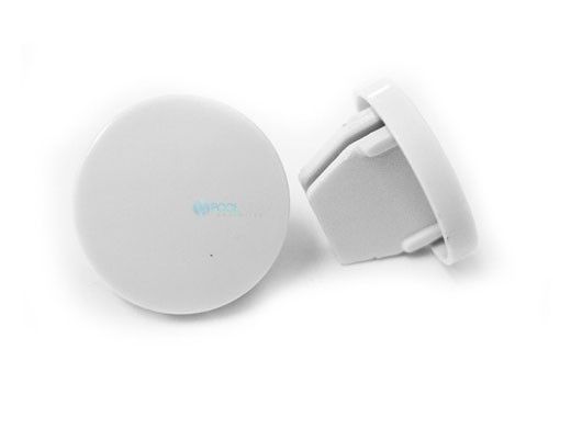 Coolaroo Bottom Rail End Cap | White | Z 4-BRCW