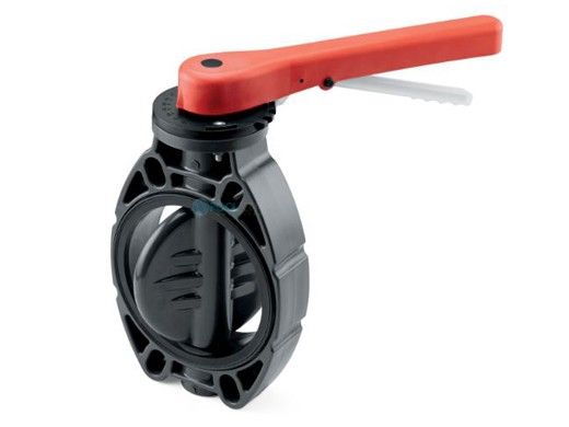 Jandy Heavy Duty 6" Butterfly Valve | BTF Valve EPDM | Grey | BTFV060