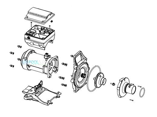 Pentair Power End Kit | 400655Z