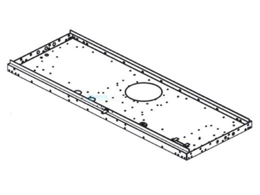 Raypak Center Support Panel | 010250F