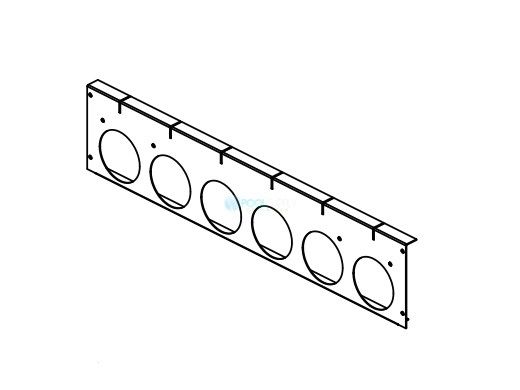 Raypak Burner Hold Down Kit | 010254F