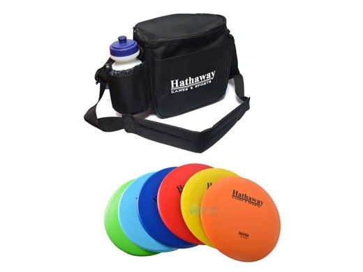 Hathaway Disc Golf Starter Set with 6 Discs and Case | BG5038