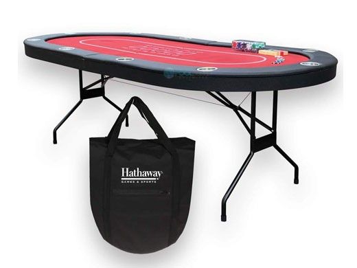 Hathaway Fourth Street Folding Texas Holdem' Table | BG50353