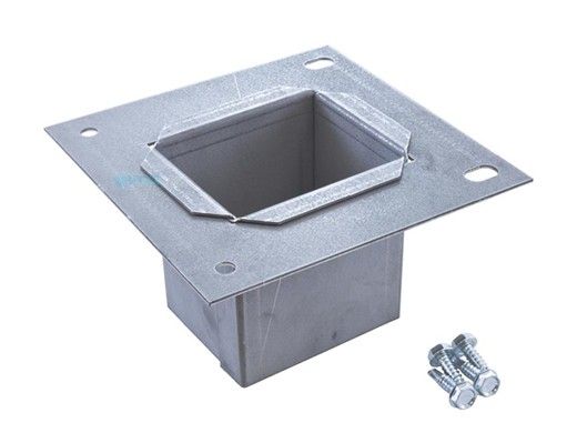 Raypak D-2 Power Vent Blower Adapter | Cool Dark Gray | 013858F