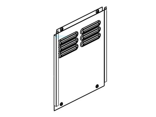 Raypak Jacket Lower Rear Panel | 014899F
