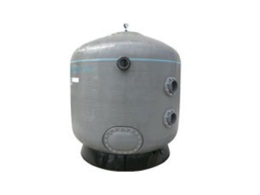 Waterco Micron SMDD1600 63" Commercial Side Mount Deep Bed Sand Filter | 4" Flange Connection 88 PSI | 21.64 Sq. Ft. 216 GPM | 22491606104NA