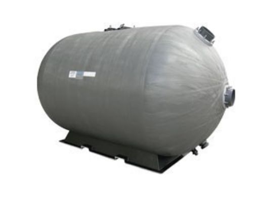 Waterco MDD10000 79" Micron Commercial Horizontal Sand Filter 7Bar | 10" Flange Connection Deep Deep Bed