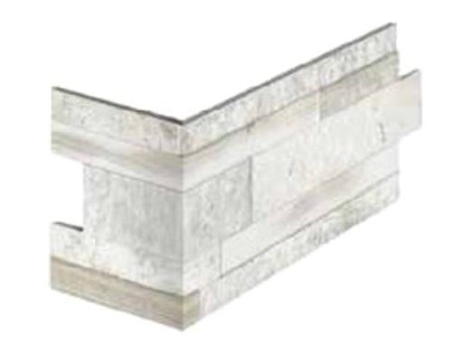 National Pool Tile Rockwood Porcelain Tile Corner | Classic White | RKW-WHITE CNR