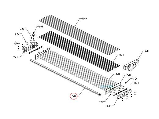 Raypak Heat Exchange Tube | Cupro Nickel | 007742F