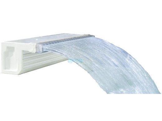 Natural Wonders 48" Rainfall with 9" Lip Back Port | White | 25587-430-900