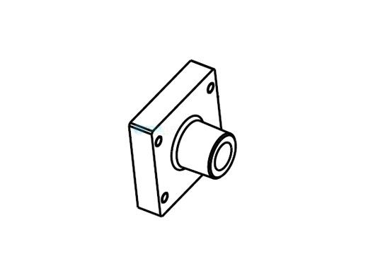 Raypak Adapter Swirl Plate | 012298F