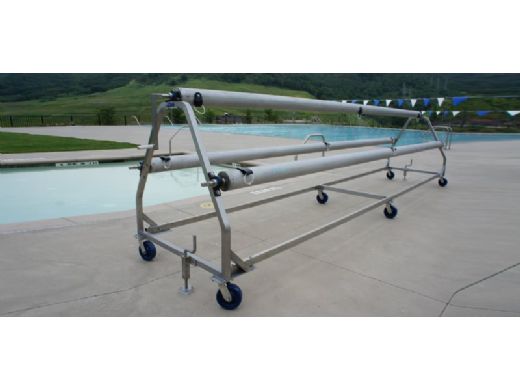 T-Star T30 Series Large Capacity Manual Storage Reel | Triple 17' Long Tube | 3 Tubes to Hold 3 Large Covers | T33-17