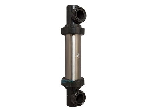 Delta Ultraviolet EA-4H-15 Delta UV 120V/240V Sanitizer 2" 33GPM Max | PVC with Stainless Steel Wrapper | 1000-2187