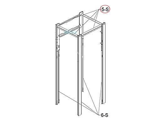 Raypak Upper Cabinet Supports | 014651F