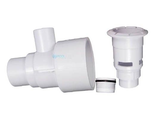 Custom Molded Product Spa Master 2.5" Jet Straight Body with White Niche | 25581-090-000