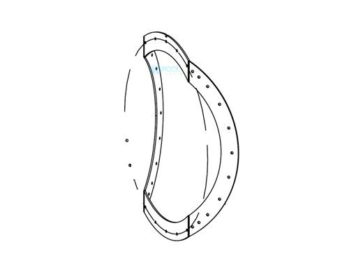 Raypak Flue Exhaust Adapter Gasket | 012264F