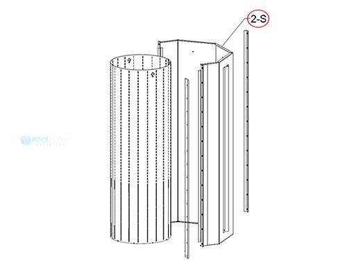 Raypak Flue Collector Front Panel | 012269F