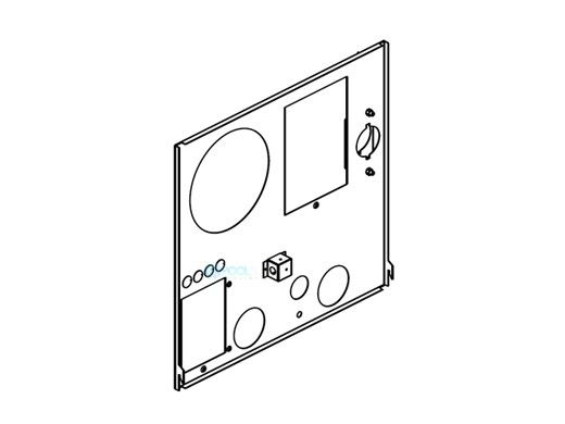 Raypak Jacket Upper Rear Panel | 014610F