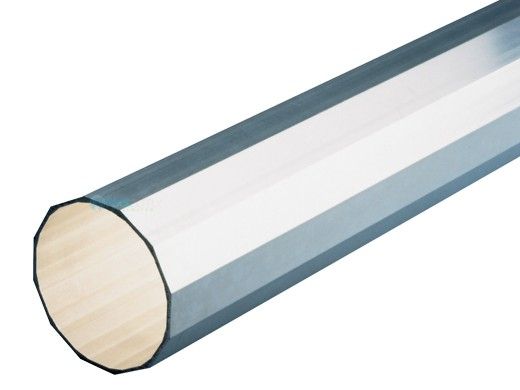 Rocky's Reel Systems 4" Heavy-Duty 12-Sided Anodized Commercial Tubing | 11' Length | 387