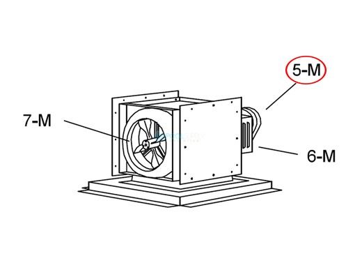 Raypak Power Vent Motor | 951155F