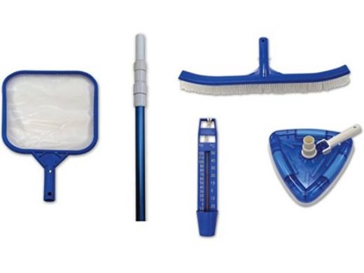 HII Above Ground Pool Small Maintenance Kit | For Large Pools up to 24' |  5-POOL KIT REG