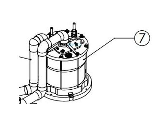 Jandy 300 JE Heat Pump Condenser | R0578000