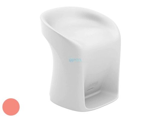 Ledge Lounger Signature Collection Barstool | Counter Height - Seat Height 17.5" | Coral | LL-SG-BS30-CO