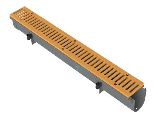 AquaStar 3" Dry Deck Deck Drain | Tan | DD3130