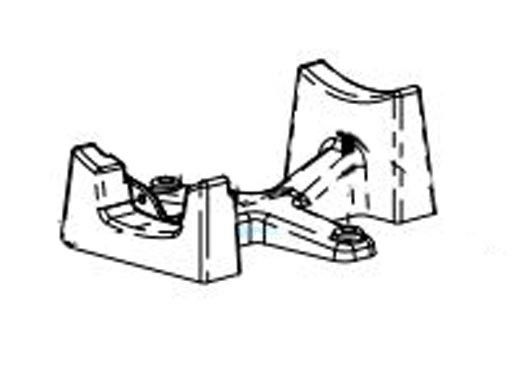 Waterway Booster Pump Motor Mount | 672-1380