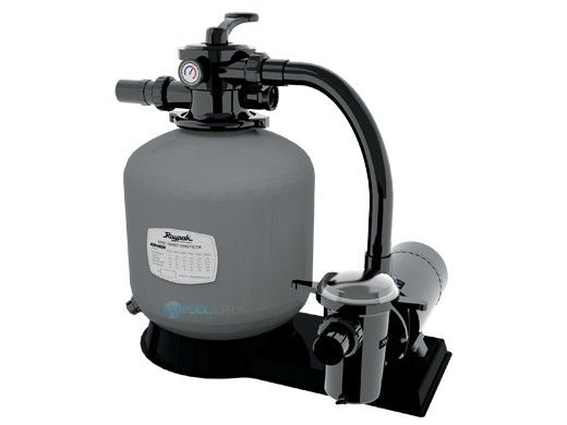 Raypak Protege RPSFP18 Above Ground Pool Sand Filter System, 18 Filter  1HP Pump