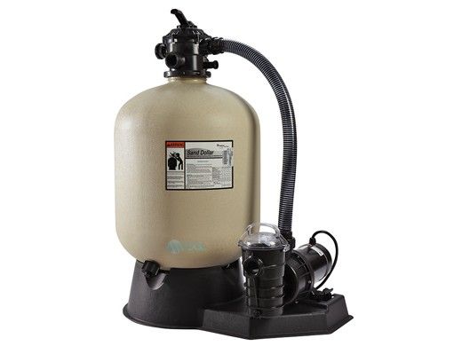 Pentair Sand Dollar SD35 Above Ground Pool Sand Filter System | 16" Filter 1HP 2-Speed Pump | 3' NEMA Cord | 6' Hose Kit | PNSD0035DE2160