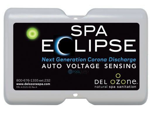 Custom Molded Products DEL Ozone Series Spa Eclipse Ozone Water Sanitizer | 120/240V AMP Cord | 51002-002-107