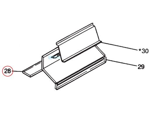 Pentair Inside Baffle Assembly | 20012509